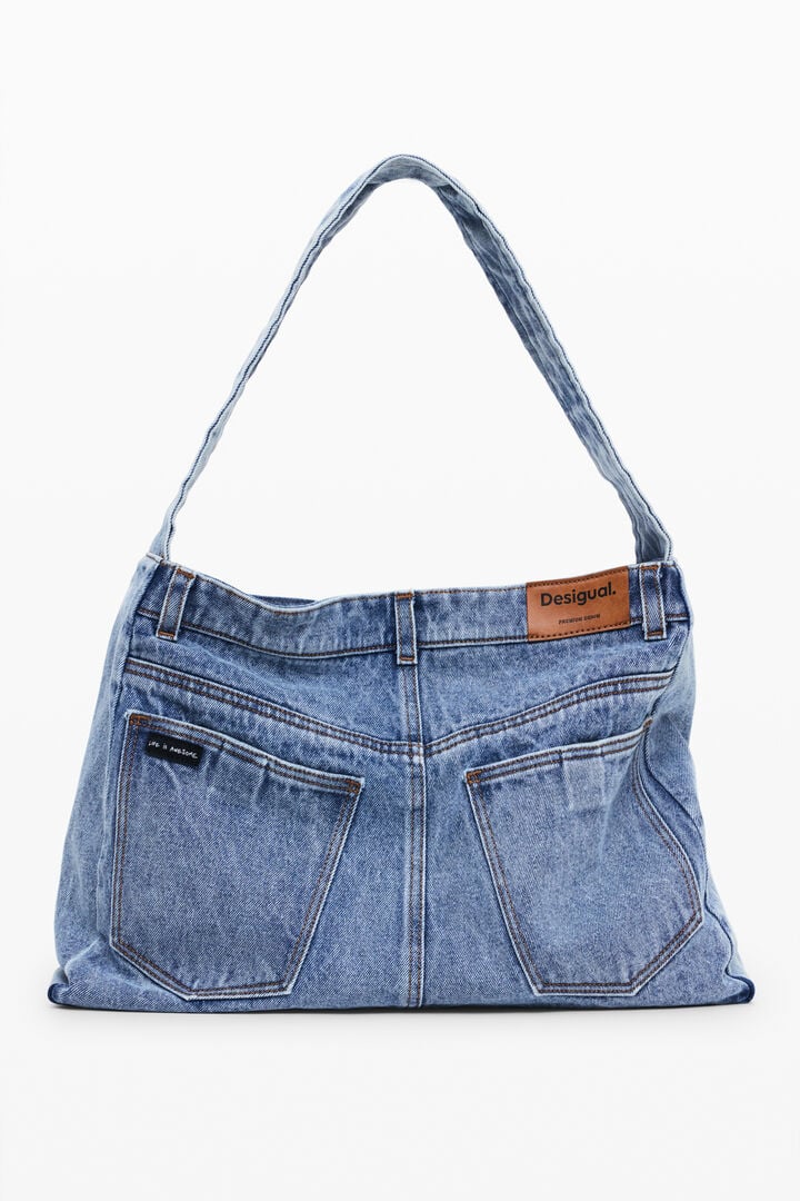 Large denim bag | Desigual