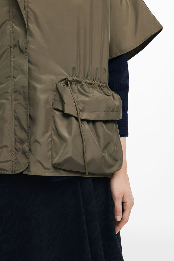 Poncho nylon ajustable | Desigual