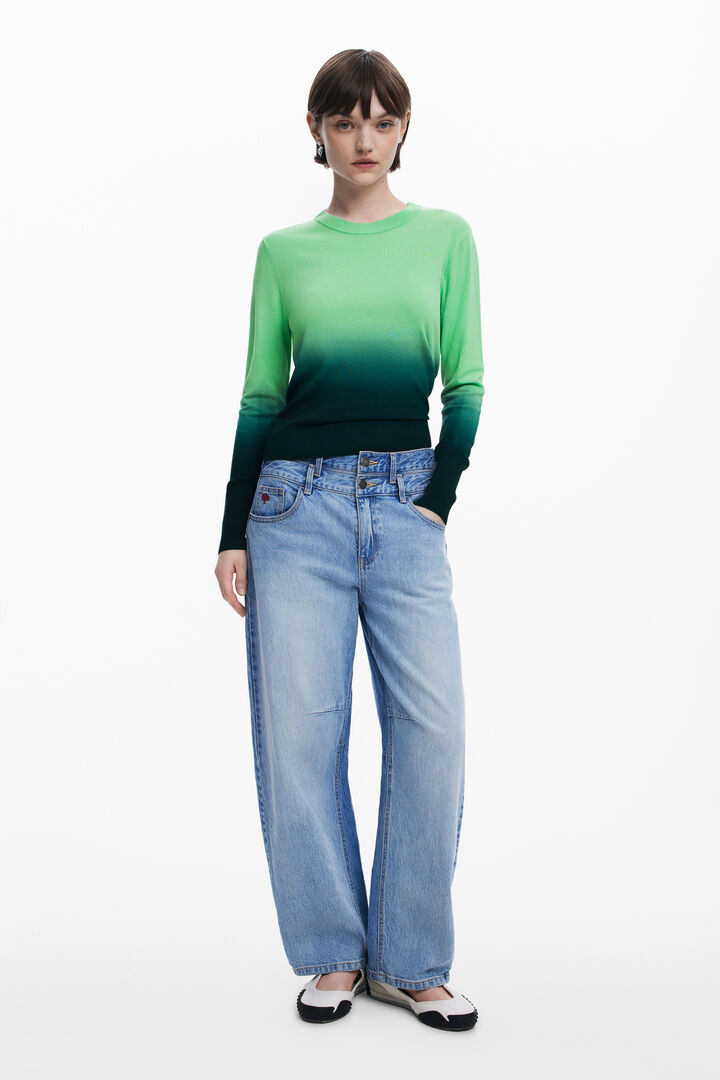 Cienki sweter cieniowany | Desigual