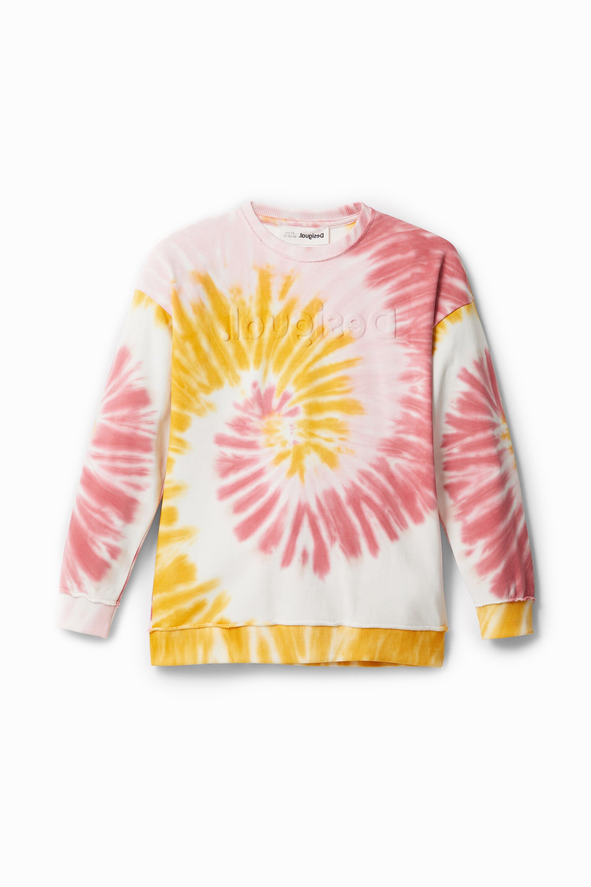 tie dye sweatshirt