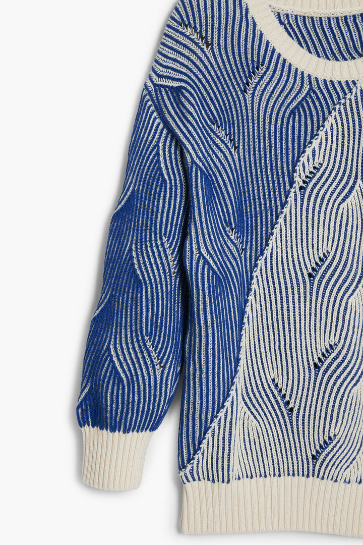 Jersey textura rayas | Desigual