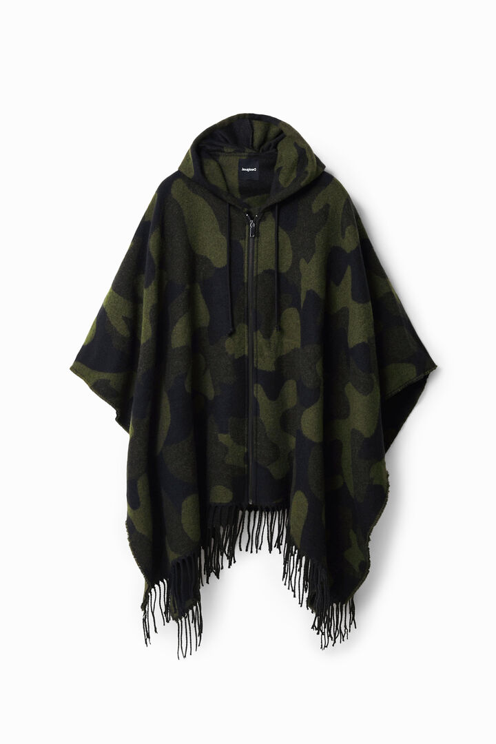 Poncho Military Look