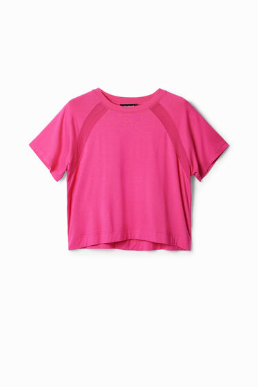 Camiseta corta sport rejilla | Desigual