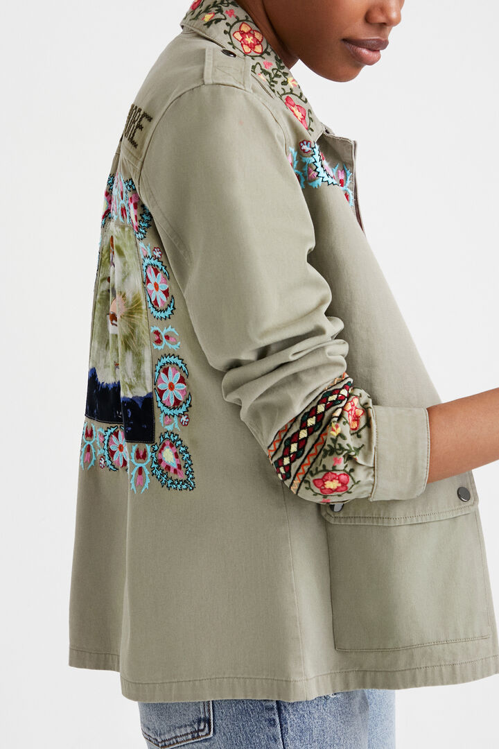 Parka con cenefas Amore | Desigual