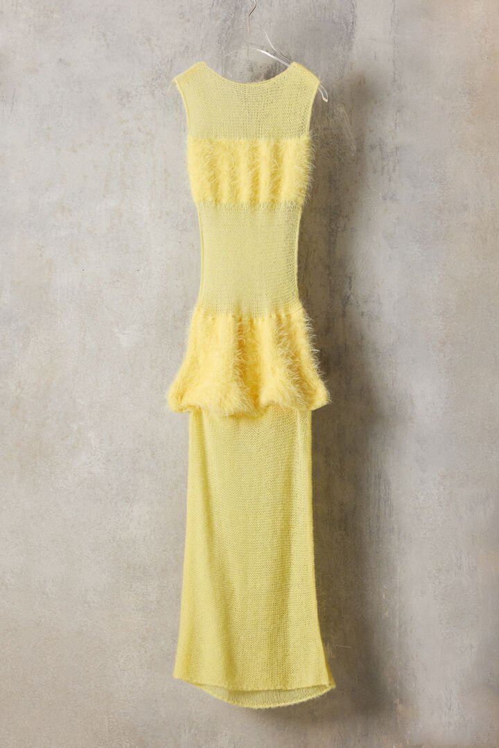 Vestido punto largo studio