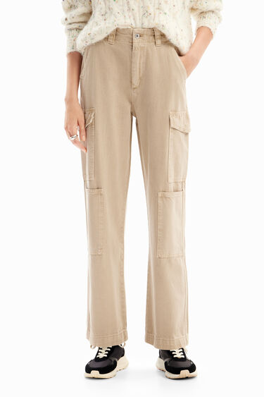 Long cargo trousers | Desigual