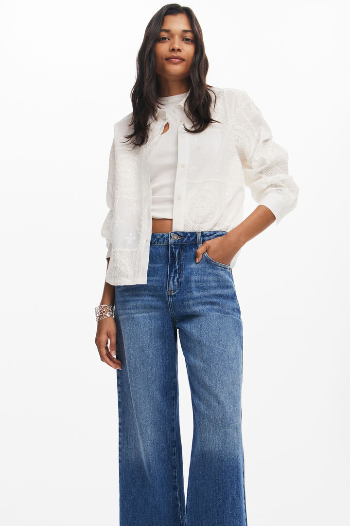 Vaqueros culotte denim | Desigual