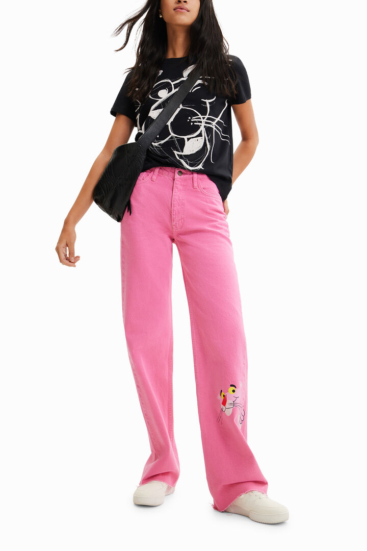 Pink Panther contrast T-shirt | Desigual