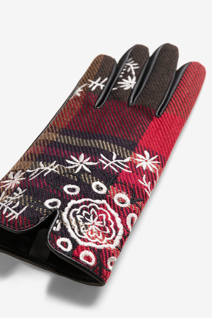 Gants en maille et cuir synthétique | Desigual