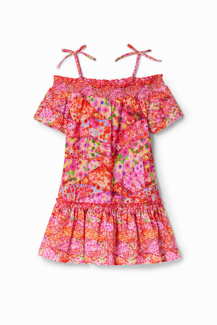 Floral ruffle dress | Desigual
