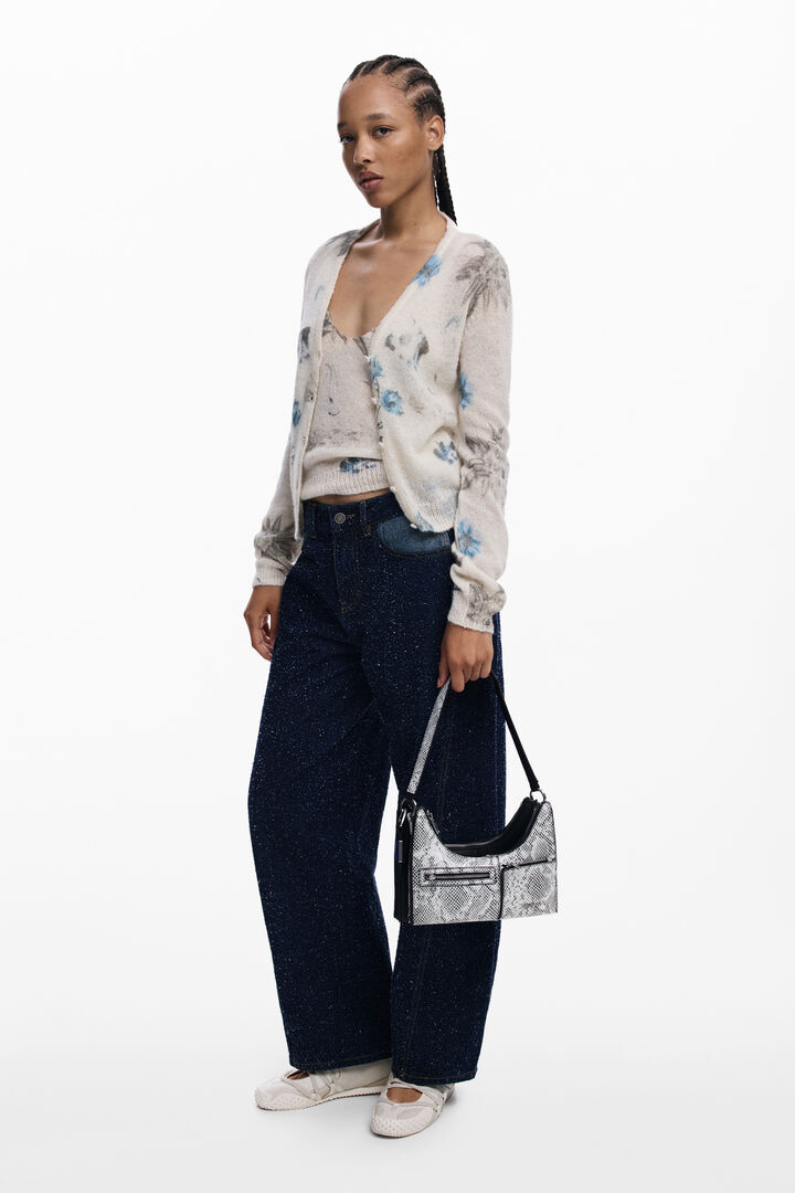 Kleine zweifarbige abnehmbare Tasche | Desigual