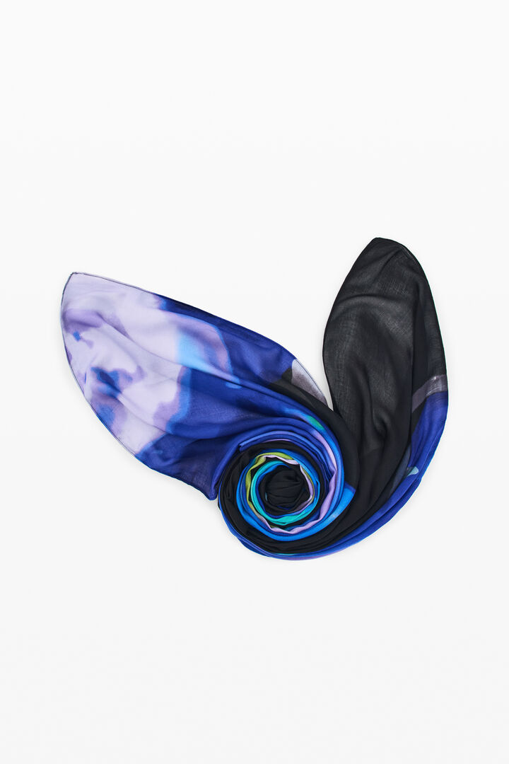 foulard rettangolare d&eacute;grad&eacute;