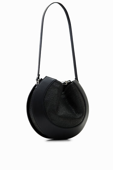 Maitrepierre round leather bag | Desigual