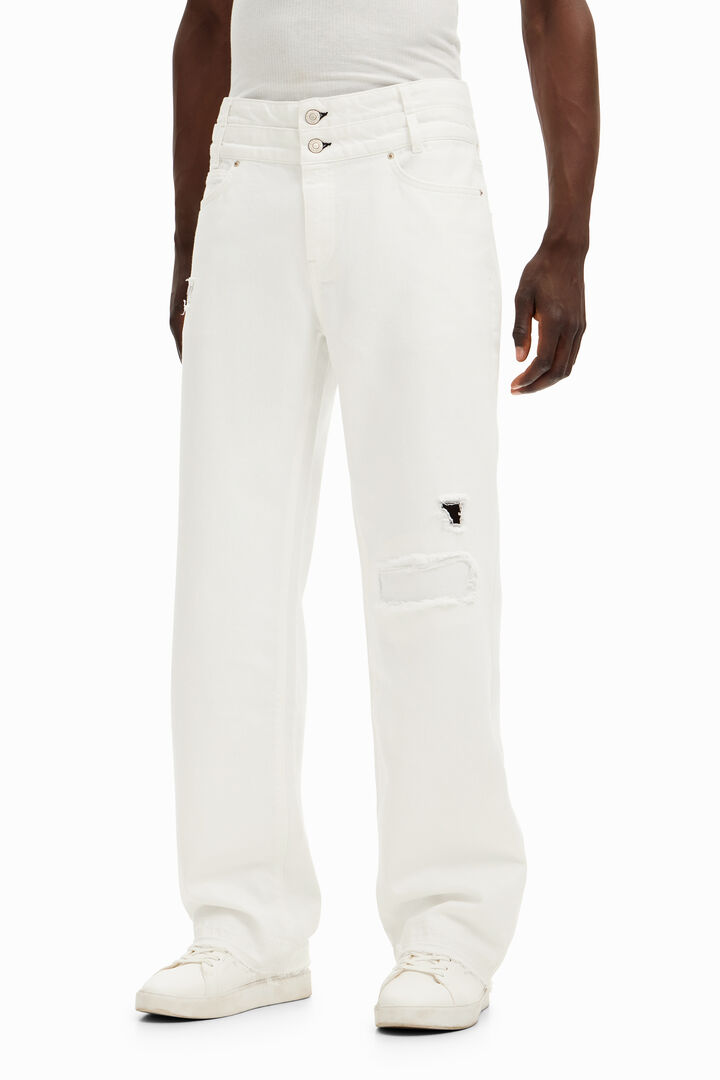 Long denim pants | Desigual