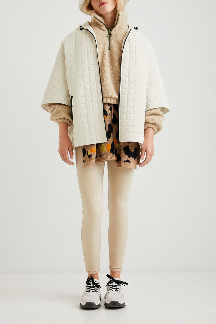 Padded poncho hood | Desigual