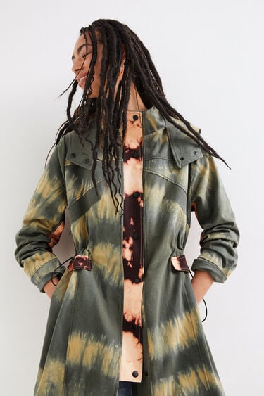 Parka double tie and dye | Desigual