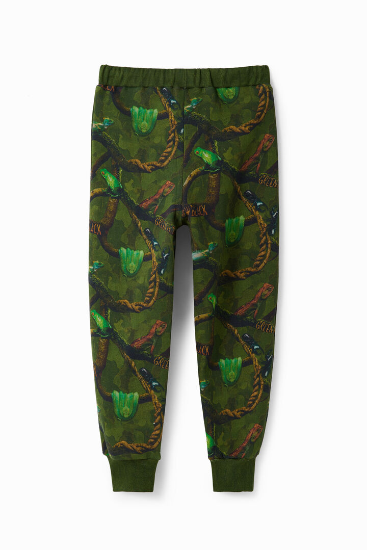 Pantalón jogger camuflaje | Desigual