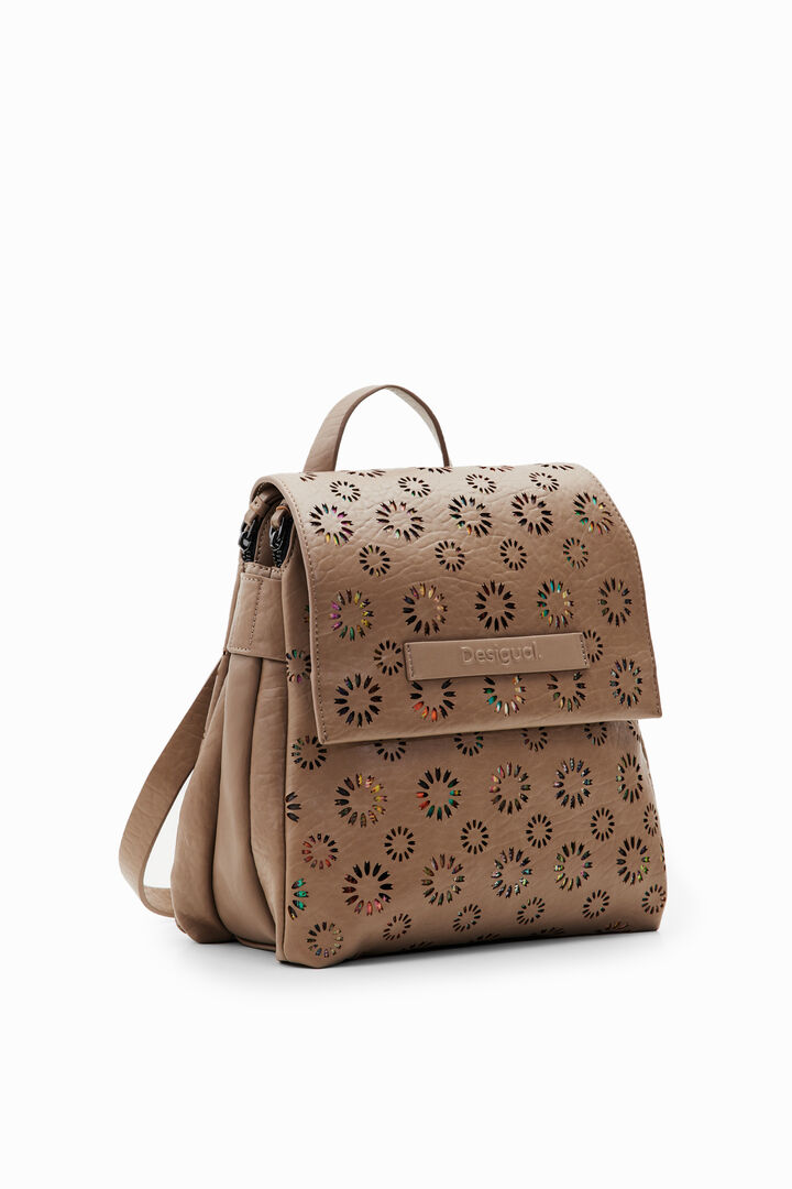 Mochila peque&ntilde;a troquelada | Desigual