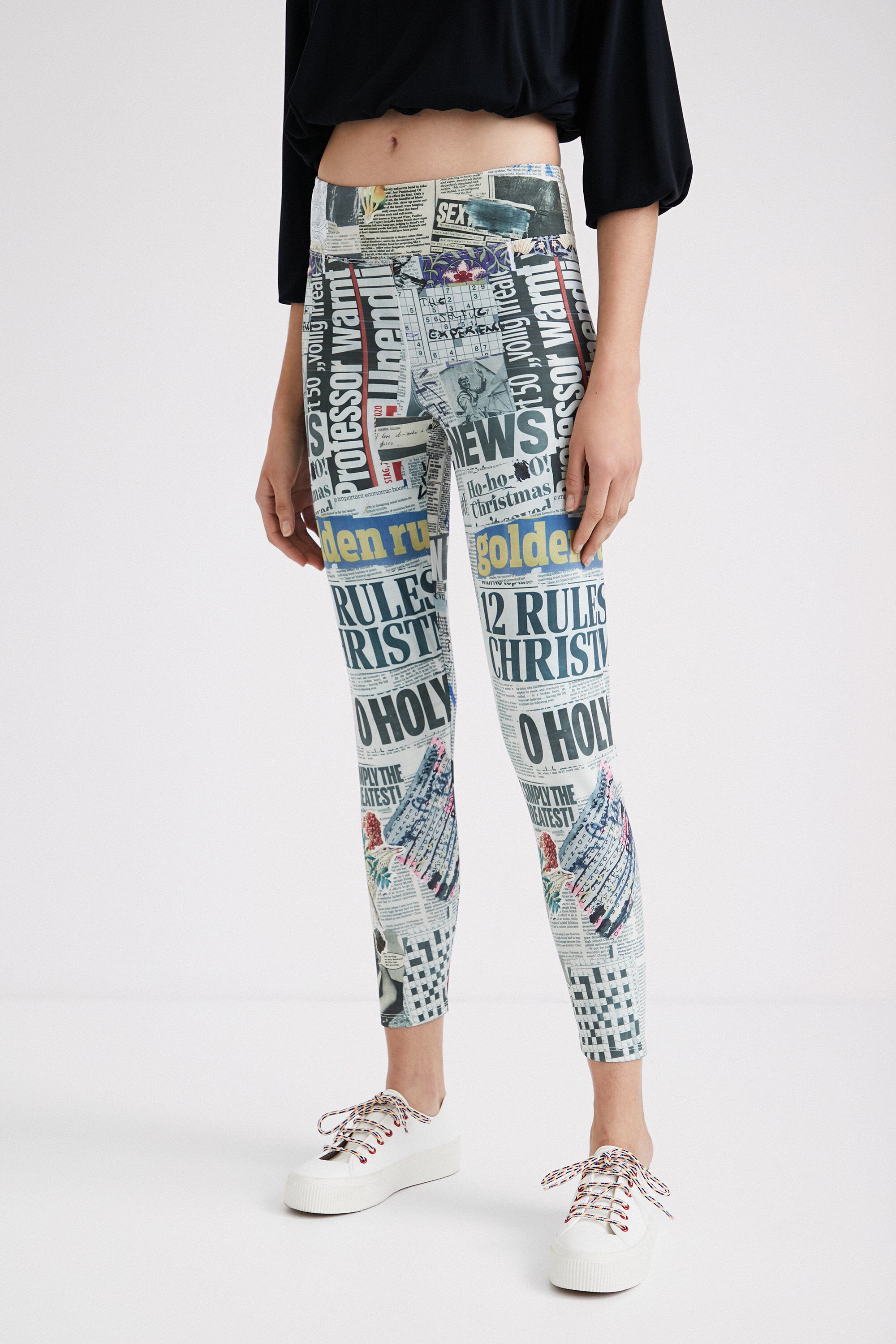 Newspaper leggings store