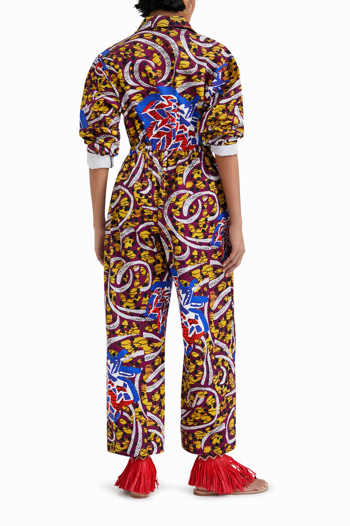 Stella Jean long jumpsuit | Desigual