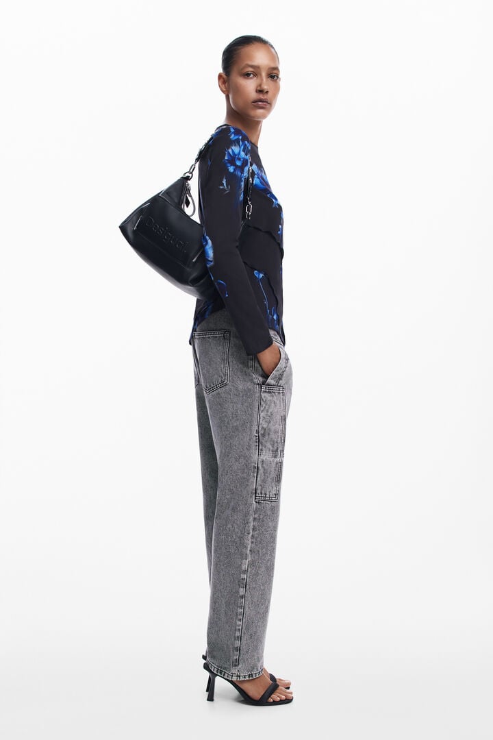 Asymmetric blouse | Desigual