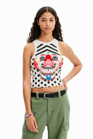 M. Christian Lacroix polka dot T-shirt | Desigual