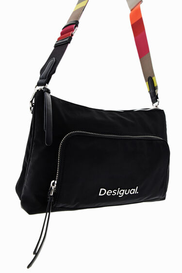 Midsize plain crossbody bag | Desigual