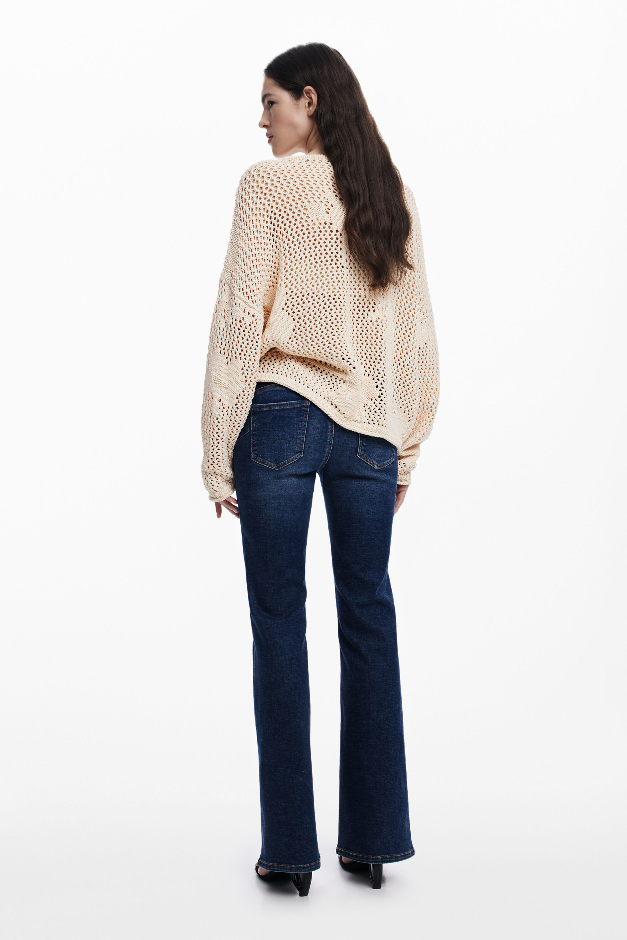 Desigual Bruma Sweater In White