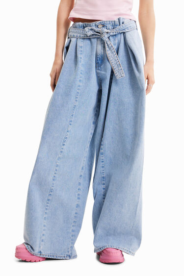 Vaqueros Súper Wide leg Maitrepierre | Desigual