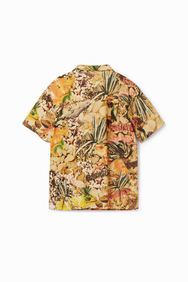 Camisa resort camuflaje | Desigual