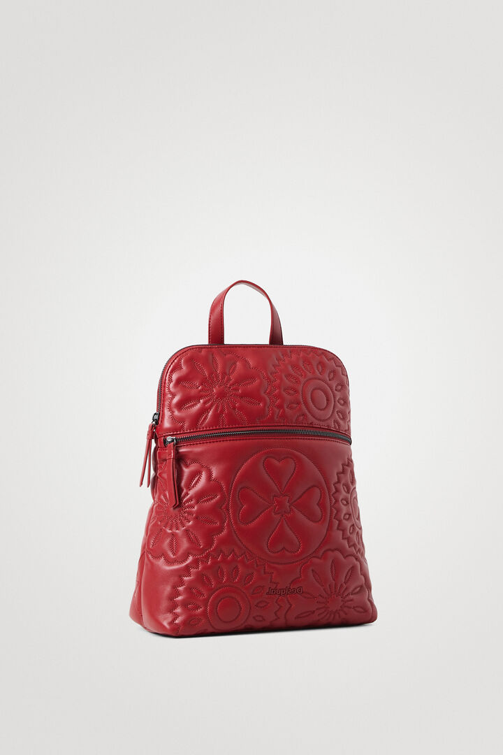 Padded backpack embroideries | Desigual