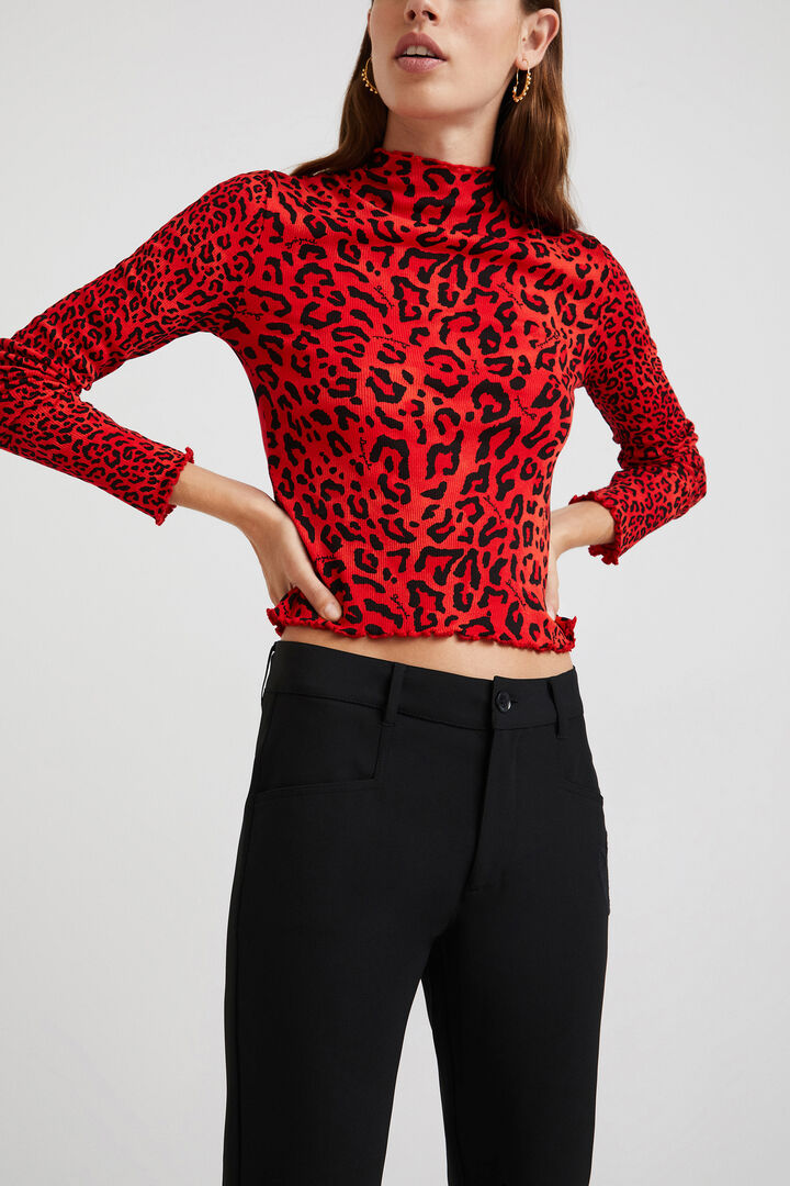 Slim long trousers | Desigual