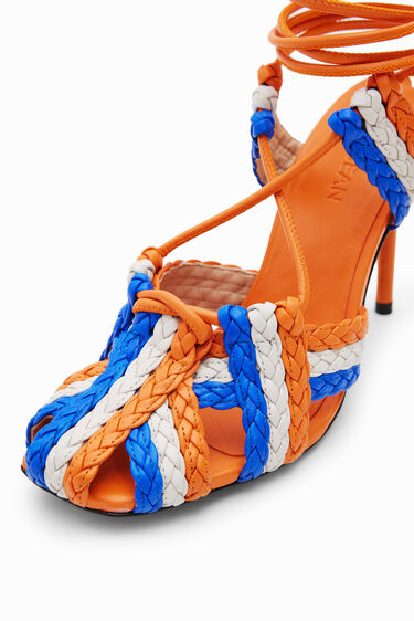 Stella Jean heeled sandal | Desigual