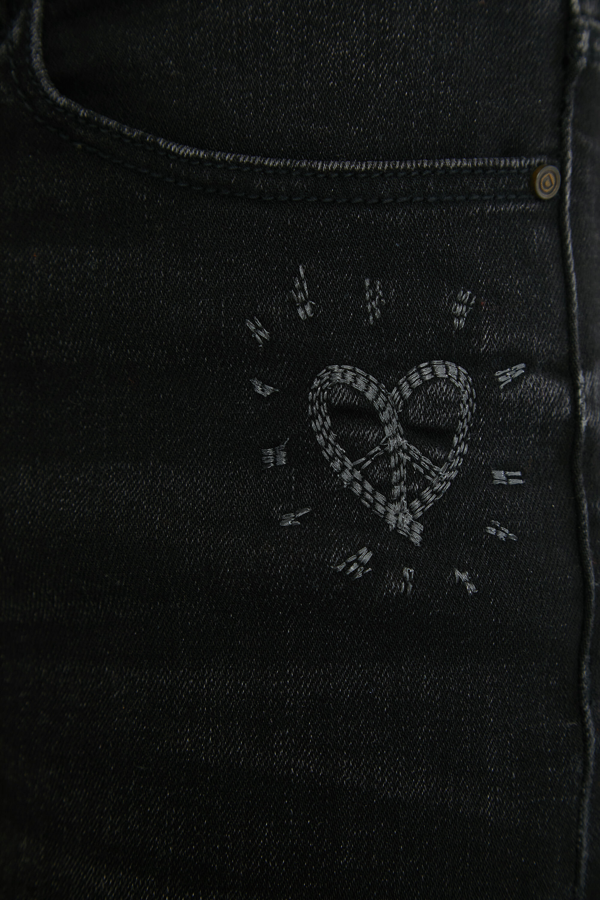 desigual white jeans