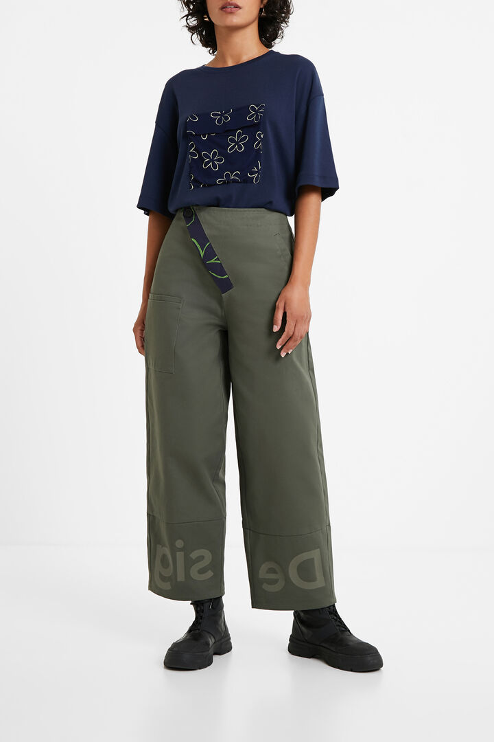 Cropped culottes | Desigual