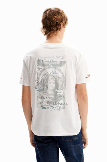 Samarreta pegats esfinx | Desigual