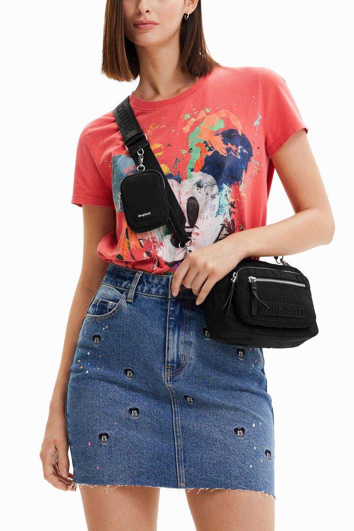 Small zigzag crossbody bag | Desigual