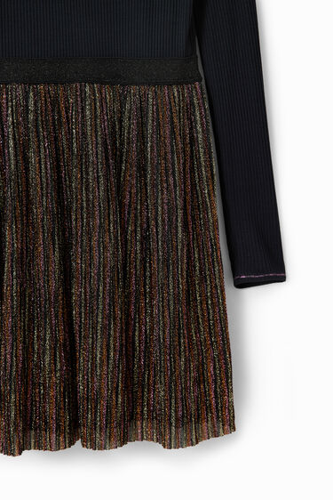 Vestit faldilla lúrex | Desigual