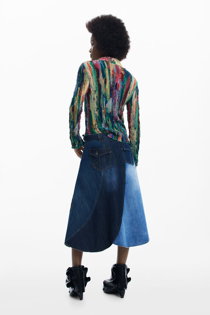 Hemd mit Arty-Print | Desigual