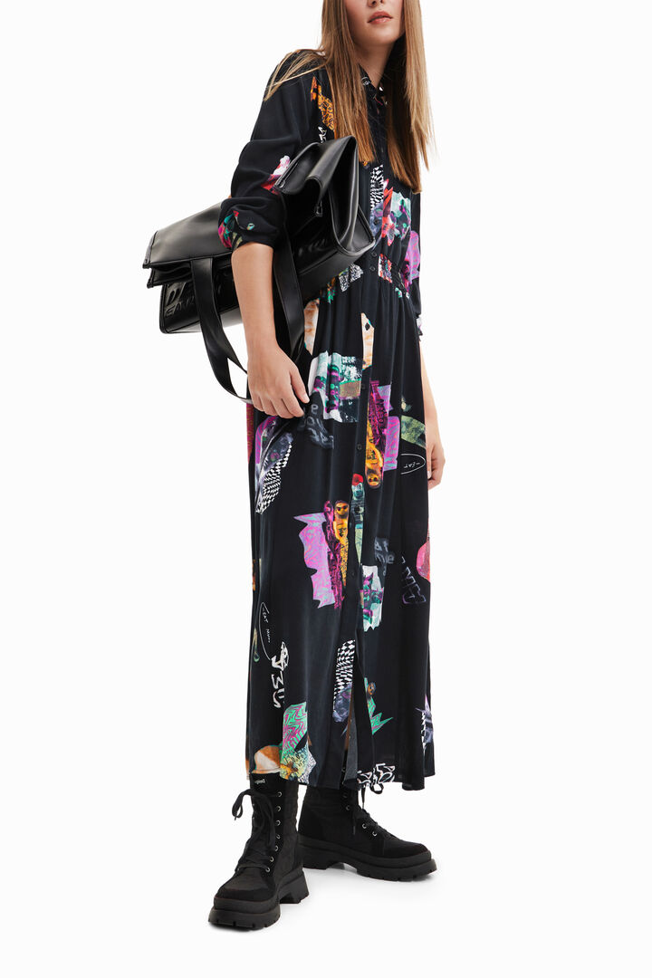 Midi shirt dress | Desigual