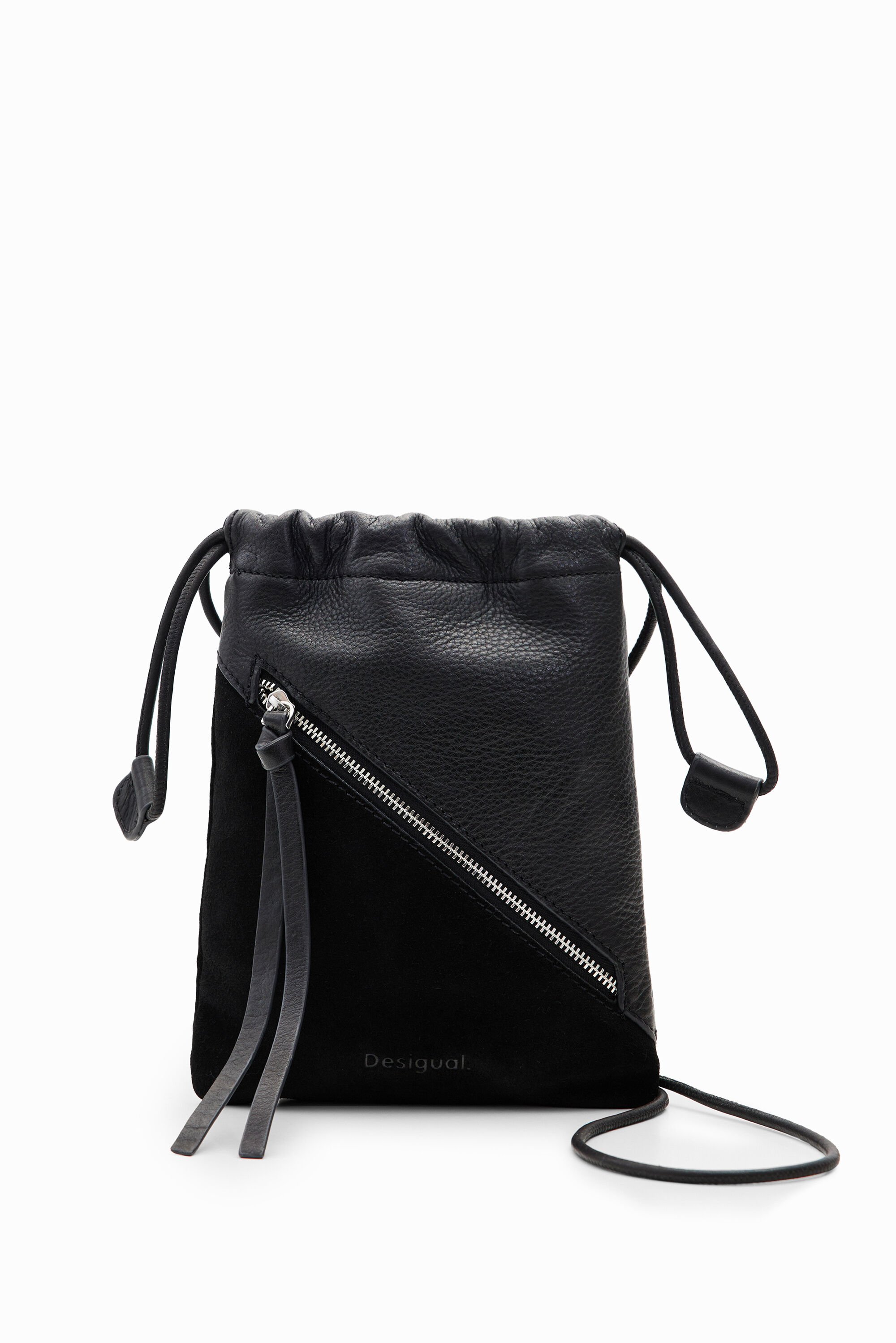 Leather wallet smartphone pouch
