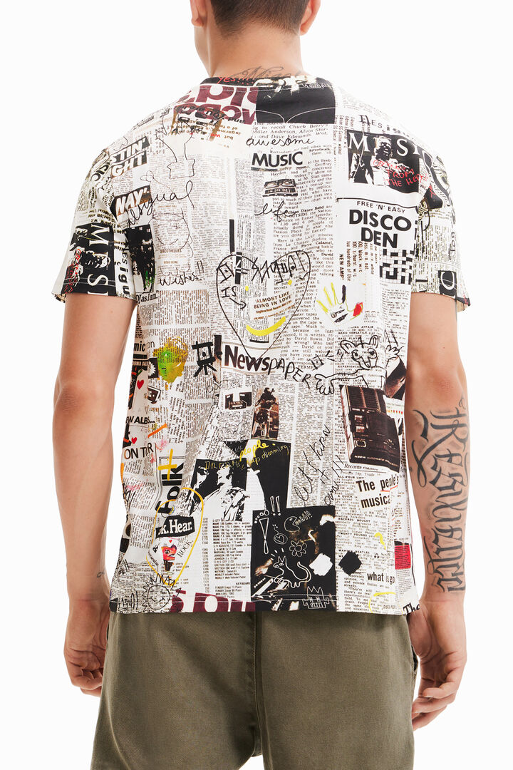 Newspaper T-shirt | Desigual