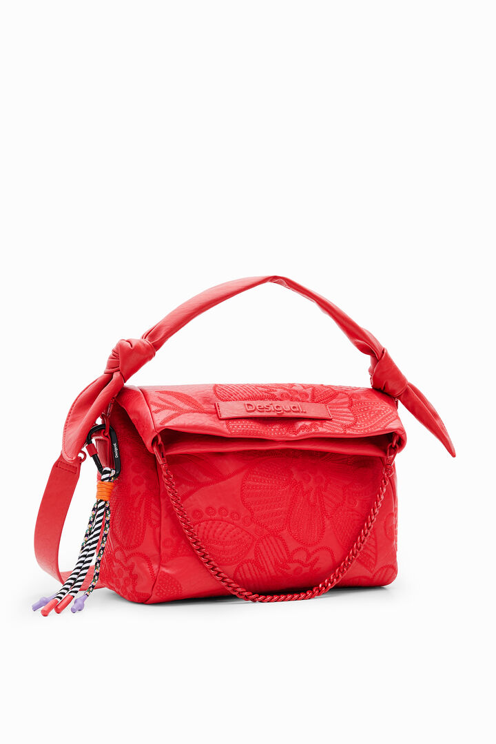 M embroidered floral bag | Desigual