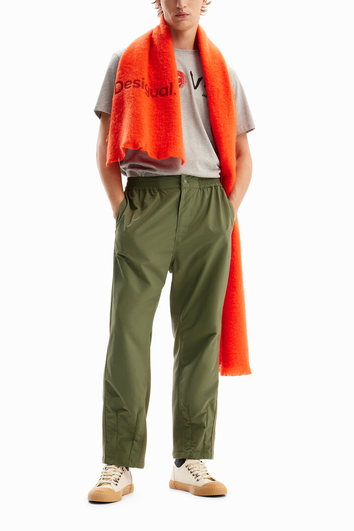 Pantalon hybride plis | Desigual