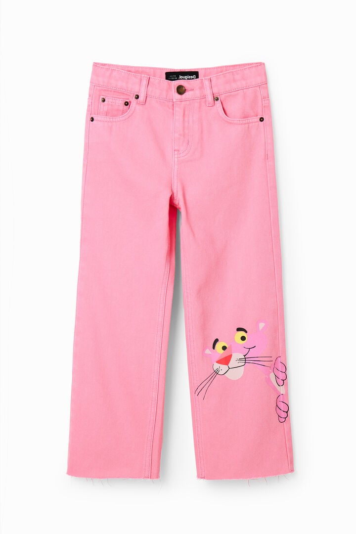 Pink Panther flare jeans