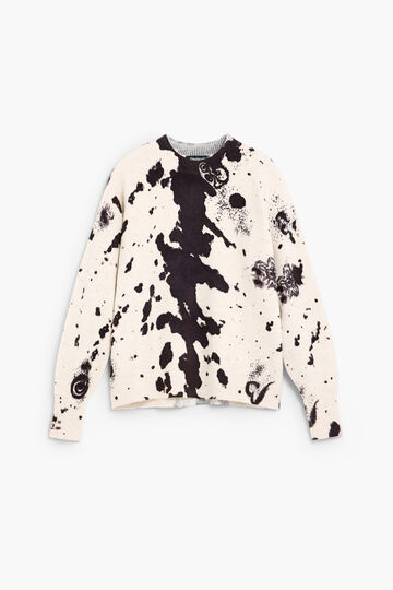 Animal print sweater white | Desigual.com