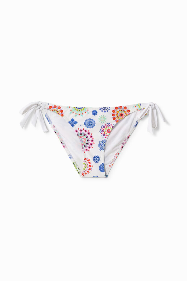 Braguita de bikini con lazo y mandalas | Desigual