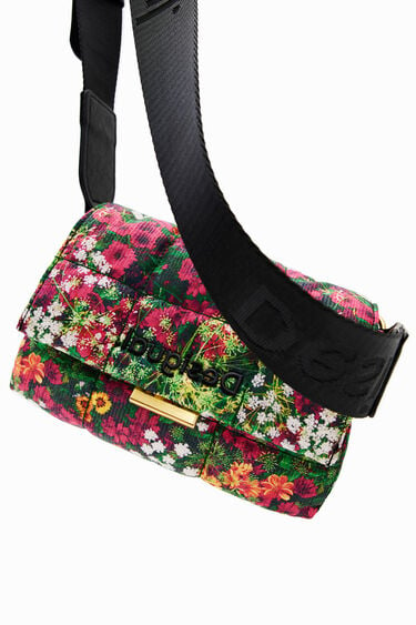 Petit sac à bandoulière fleurs | Desigual