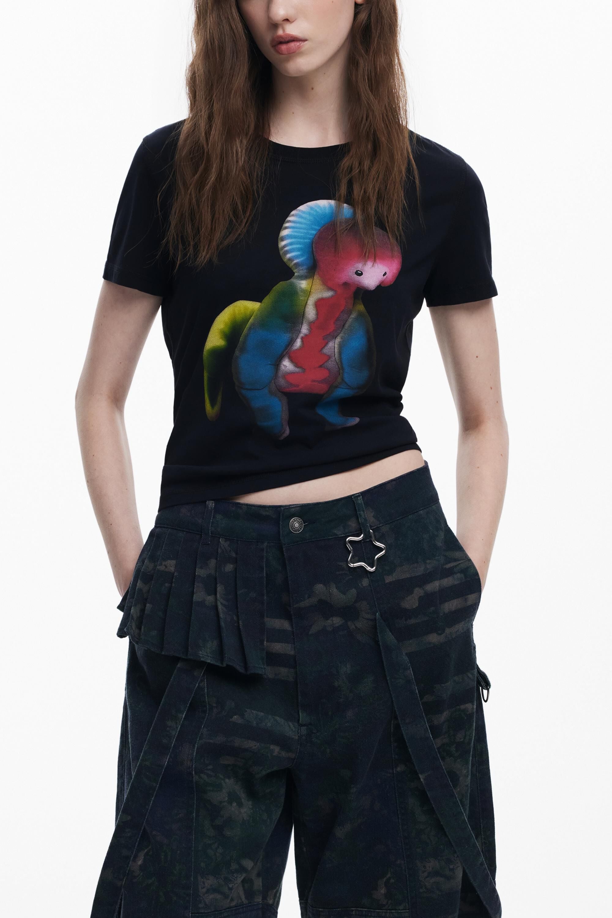 Women's reversible Collina Strada T-shirt I Desigual.com