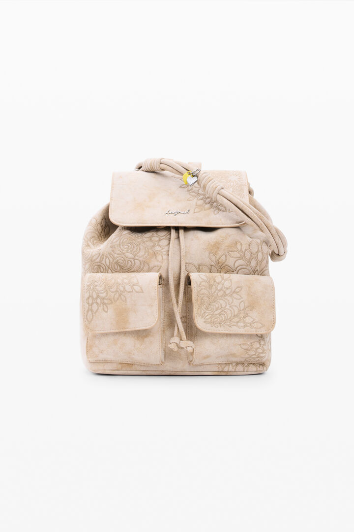 Zaino piccolo ricamato